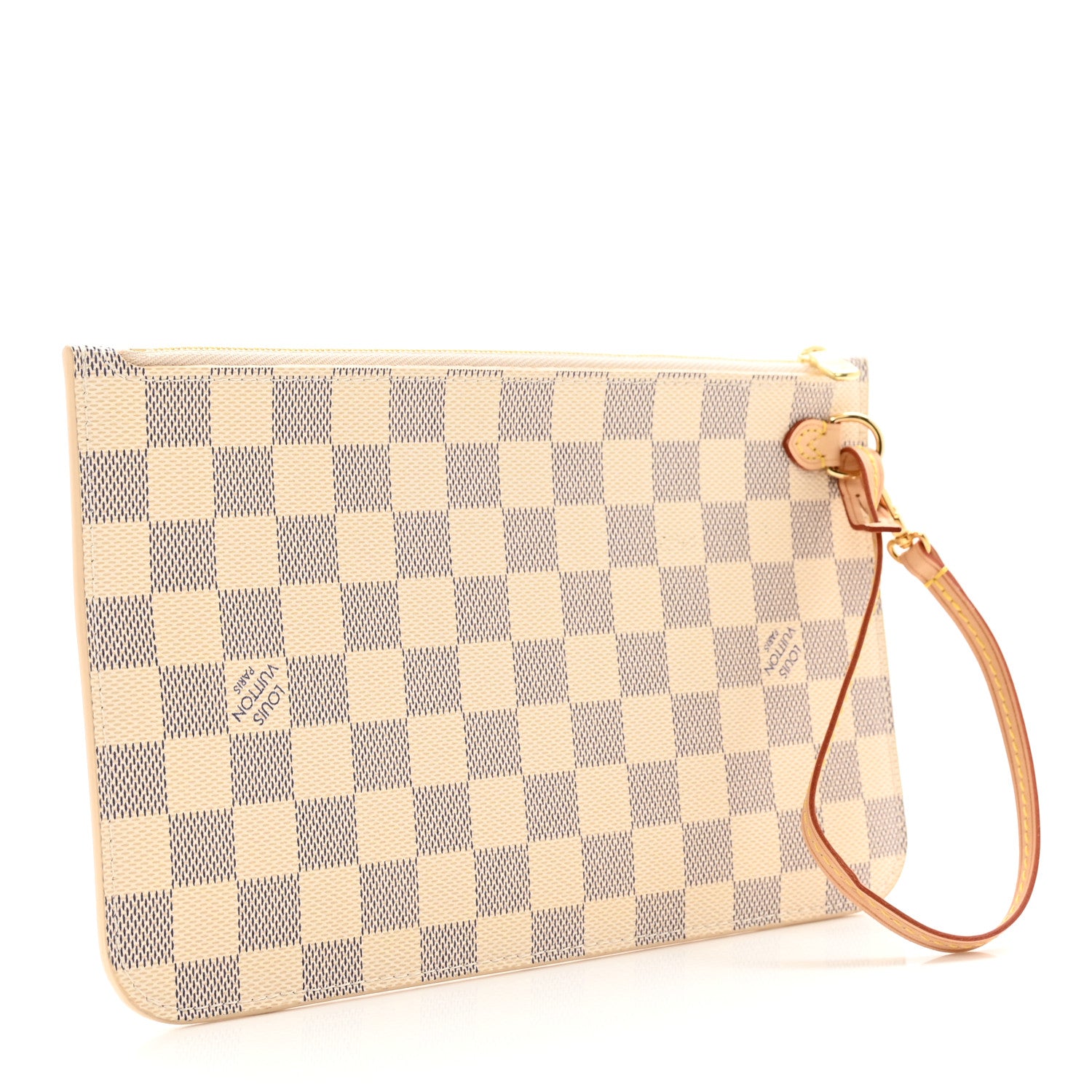 Louis Vuitton Damier Azur Neverfull MM GM Pochette 3 of 6