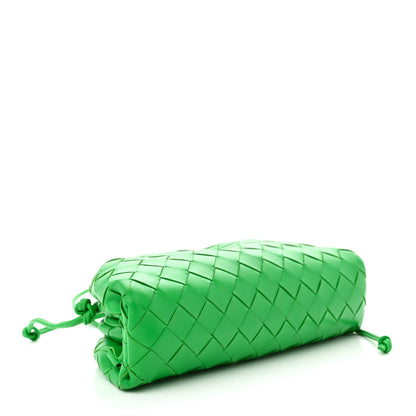 Bottega Veneta Nappa Intrecciato The Mini Pouch Clutch Parakeet 5 of 12
