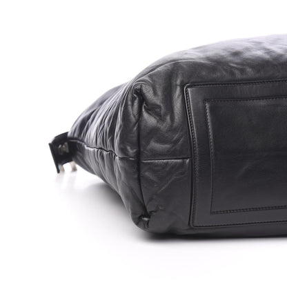Chanel Lambskin Quilted Medium Coco Cocoon Reversible Tote Black 10 of 13