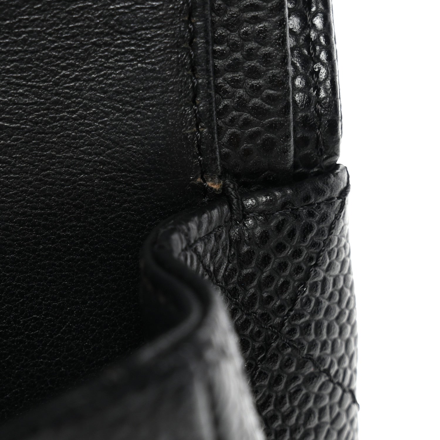 Chanel Caviar Quilted Medium Double Flap Black 11 of 13