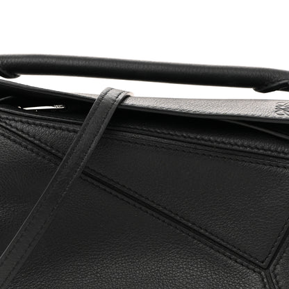 Loewe Calfskin Mini Puzzle Bag Black 15 of 21