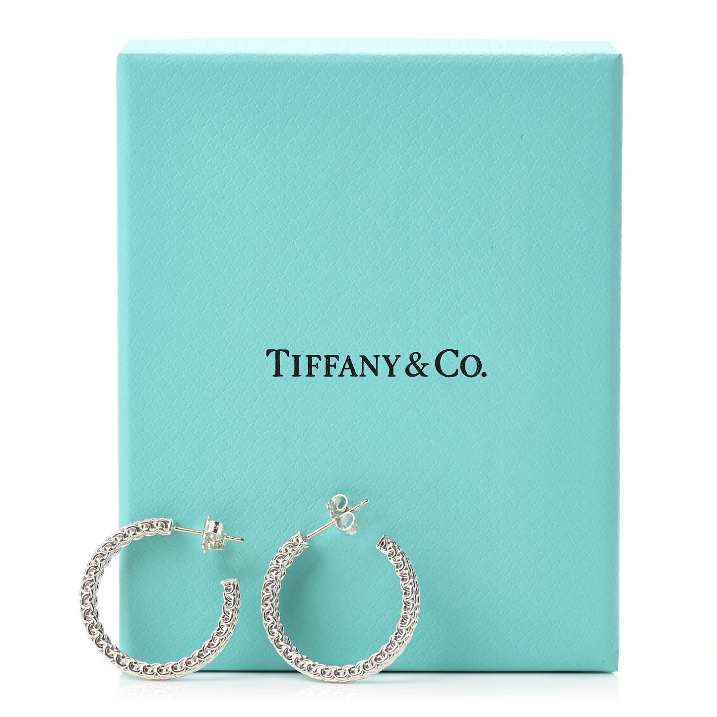 Sterling Silver Narrow Somerset Hoop Earrings