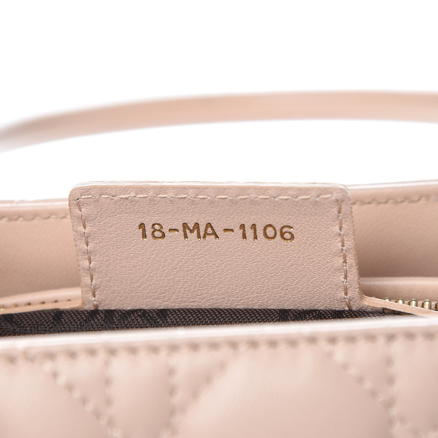 Christian Dior Lambskin Cannage Medium Lady Dior Light Pink 7 of 7