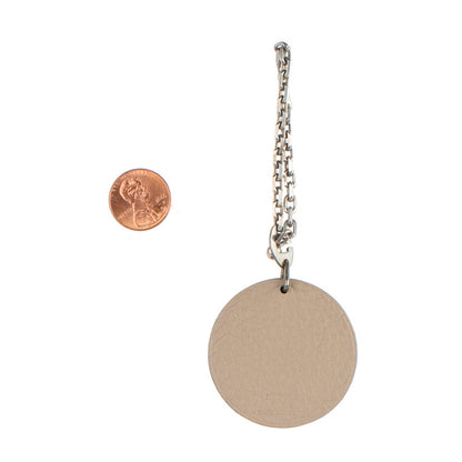 Hermes Togo Hippo Bag Charm Gris Tourterelle 2 of 4