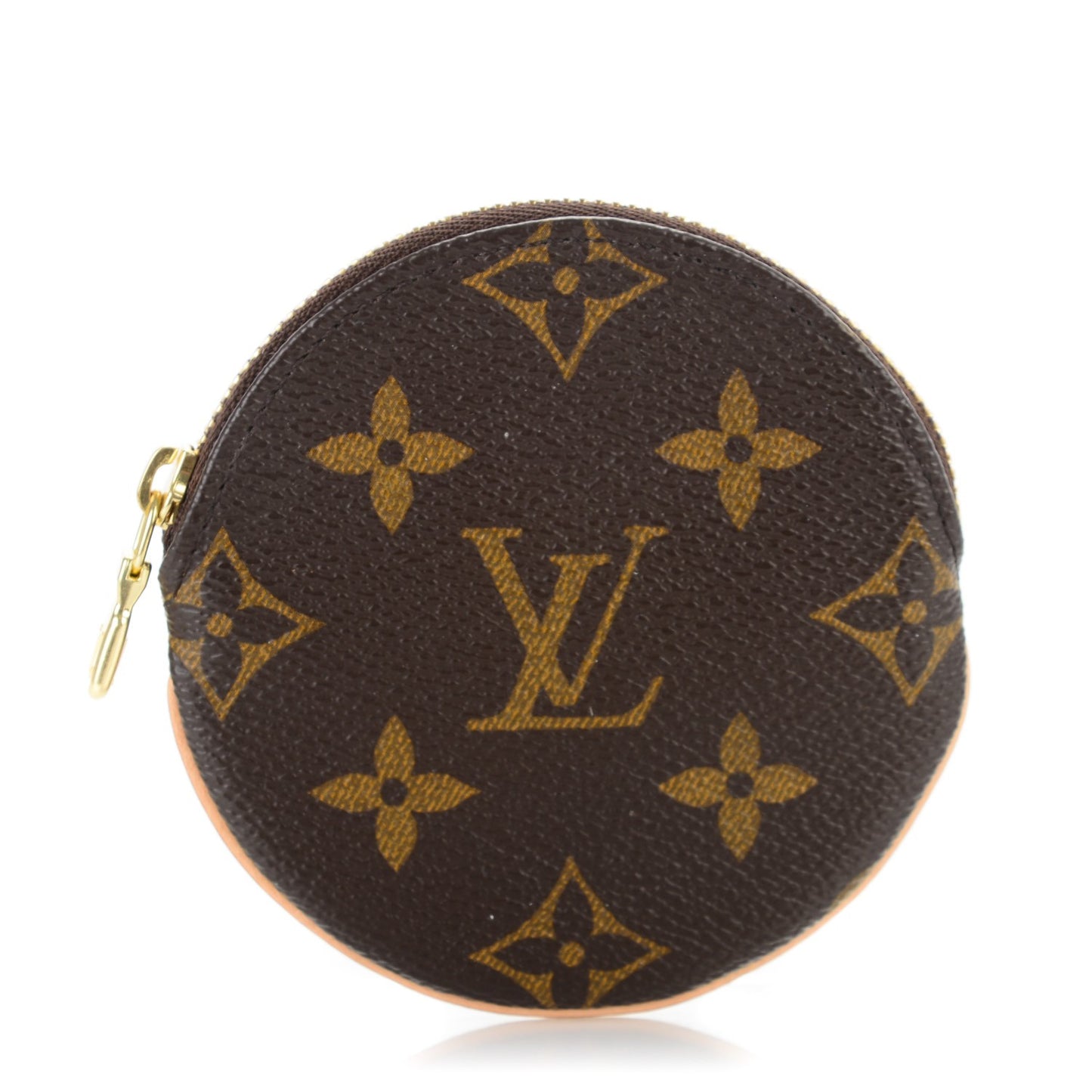 Monogram Round Coin Purse