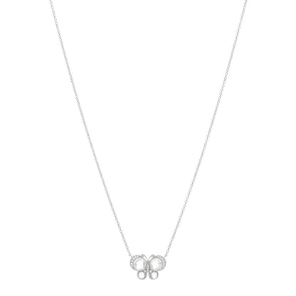 Tiffany Platinum Diamond Enchant Butterfly Pendant Necklace 1 of 5