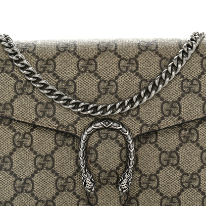 Gucci GG Supreme Monogram Mini Dionysus Chain Wallet Beige Taupe 7 of 10