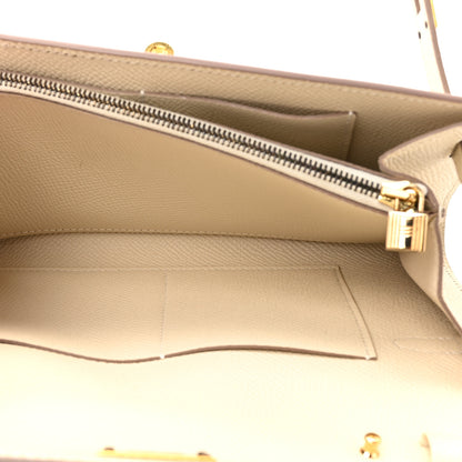 Hermes Epsom Kelly Wallet To Go Craie 6 of 13