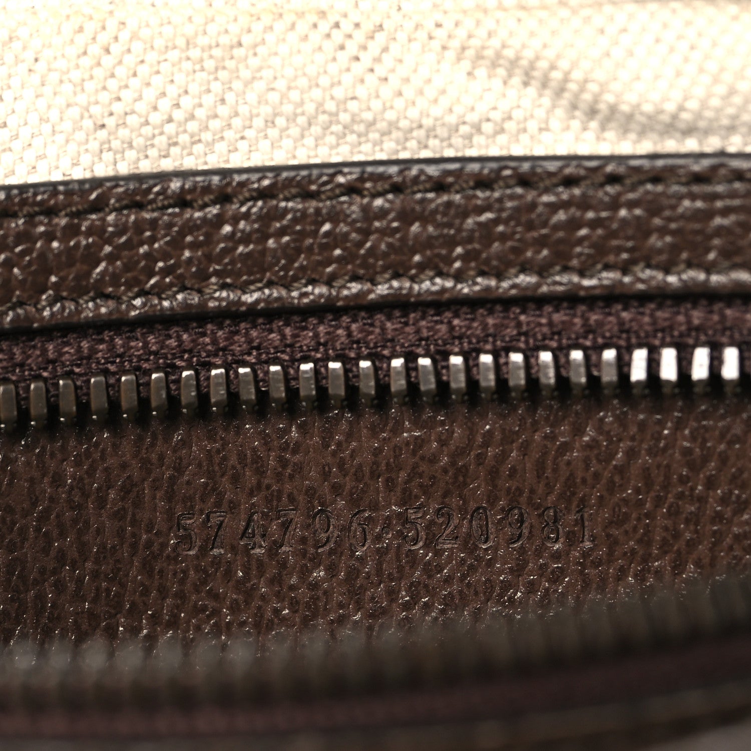 Gucci Soft GG Supreme Monogram Medium Ophidia Belt Bag Dark Brown 7 of 10