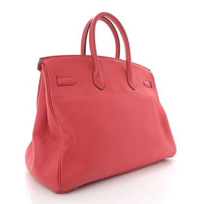 Hermes Togo Birkin 35 Bougainvillea 3 of 13