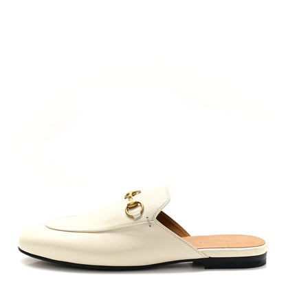 Gucci Malaga Kid Womens Princetown Slippers 37 Mystic White 1 of 11