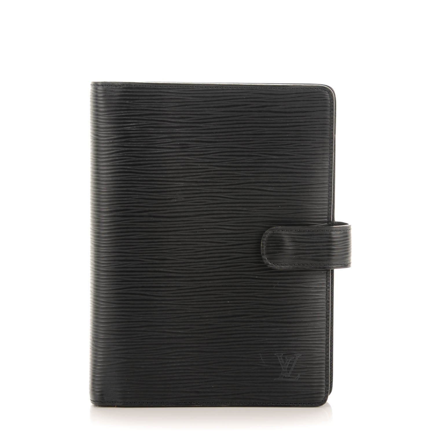 Louis Vuitton Epi Medium Ring Agenda Black 1 of 7