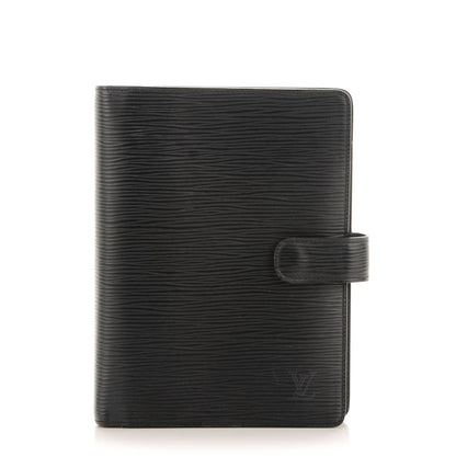 Louis Vuitton Epi Medium Ring Agenda Black 1 of 7
