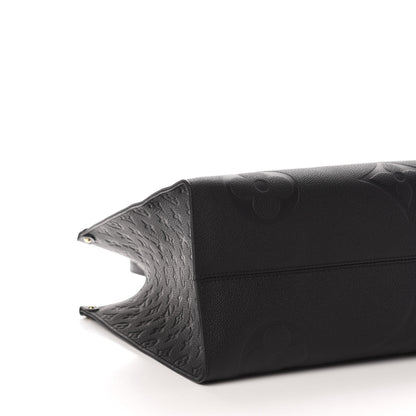 Louis Vuitton Empreinte Monogram Giant Onthego GM Black 9 of 11
