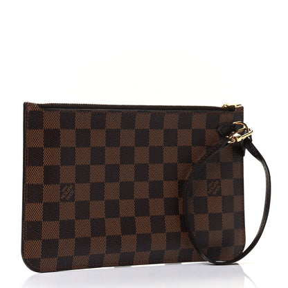 Louis Vuitton Damier Ebene Neverfull MM GM Pochette 2 of 4