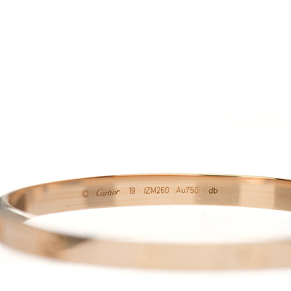 Cartier 18K Yellow Gold LOVE Bracelet 19 4 of 4