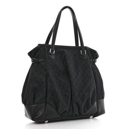 Gucci Monogram Full Moon Tote Black 3 of 9