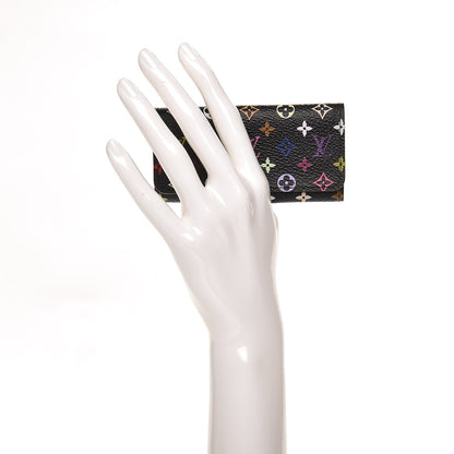 Louis Vuitton Monogram Multicolor Multicles 4 Key Holder Black Grenade 2 of 7