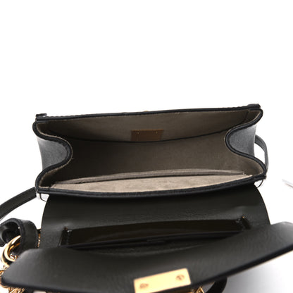 Chloe Patent Calfskin Mini Drew Bijou Shoulder Bag Black 4 of 4