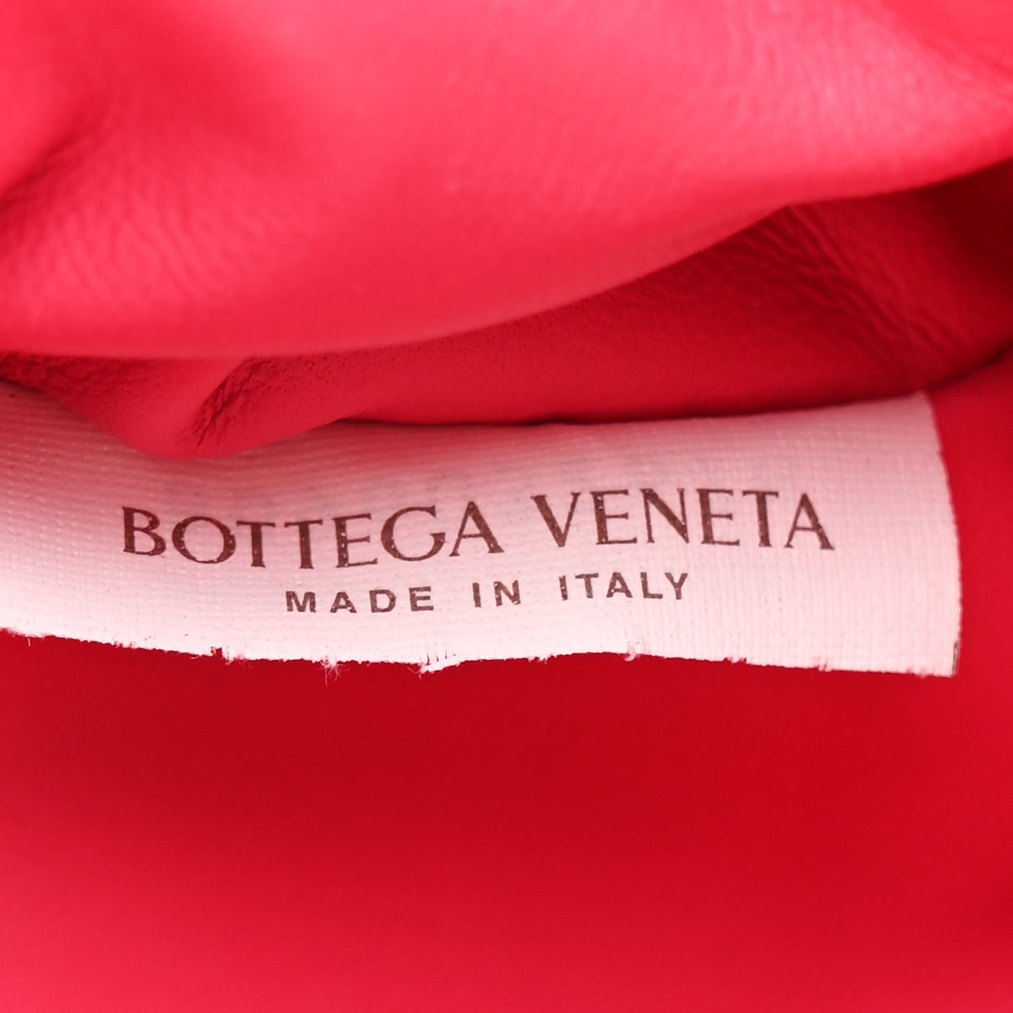 Nappa Intrecciato The Mini Pouch Rosa Shock