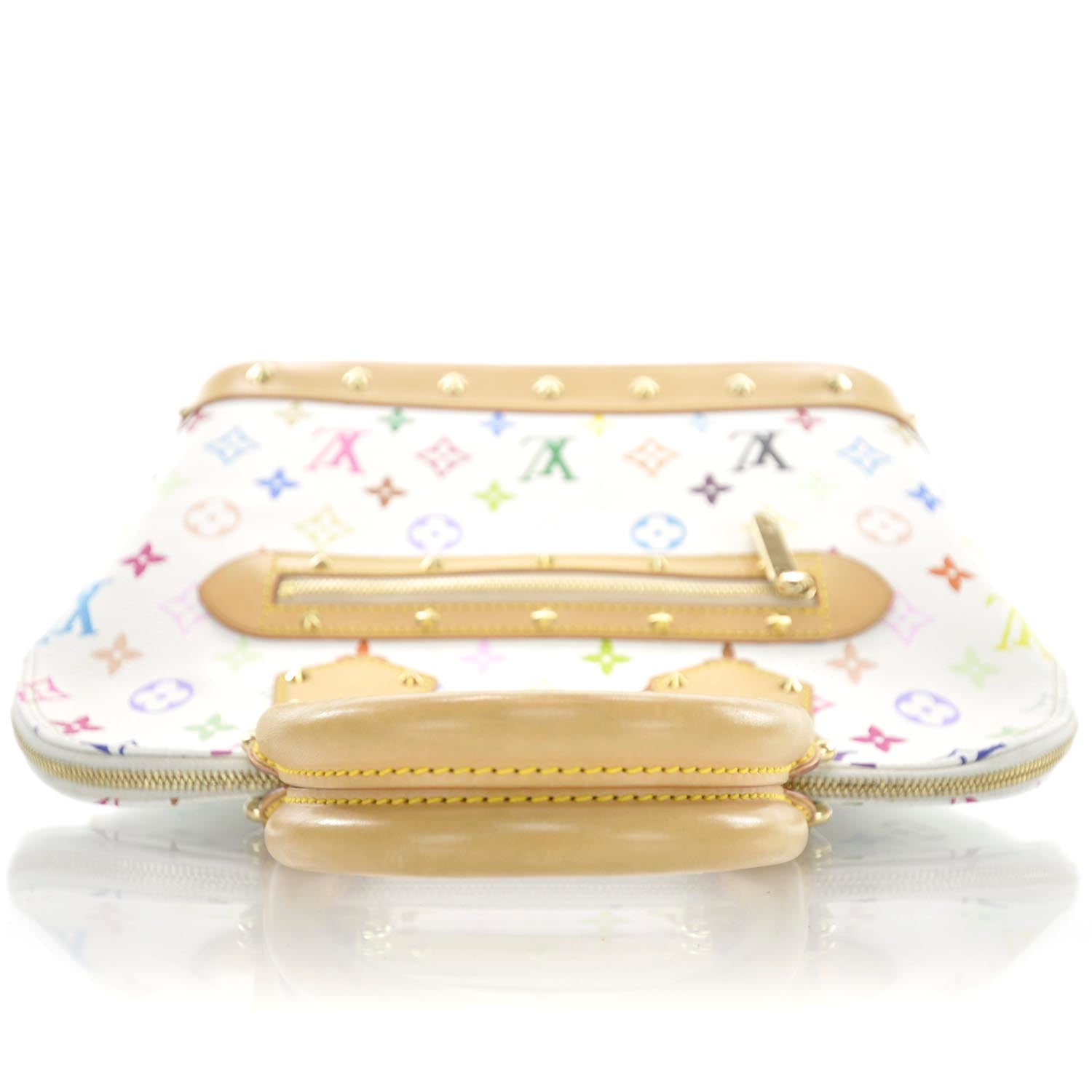 Louis Vuitton Monogram Multicolor Alma White 5 of 9