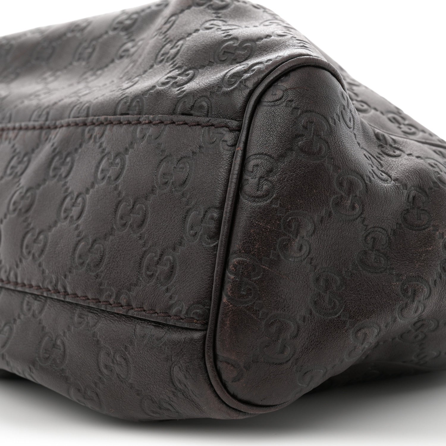 Gucci Guccissima Medium Sukey Tote Chocolate 10 of 20