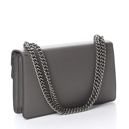 Gucci Pebbled Calfskin Small Dionysus Shoulder Bag Dusty Grey 3 of 10