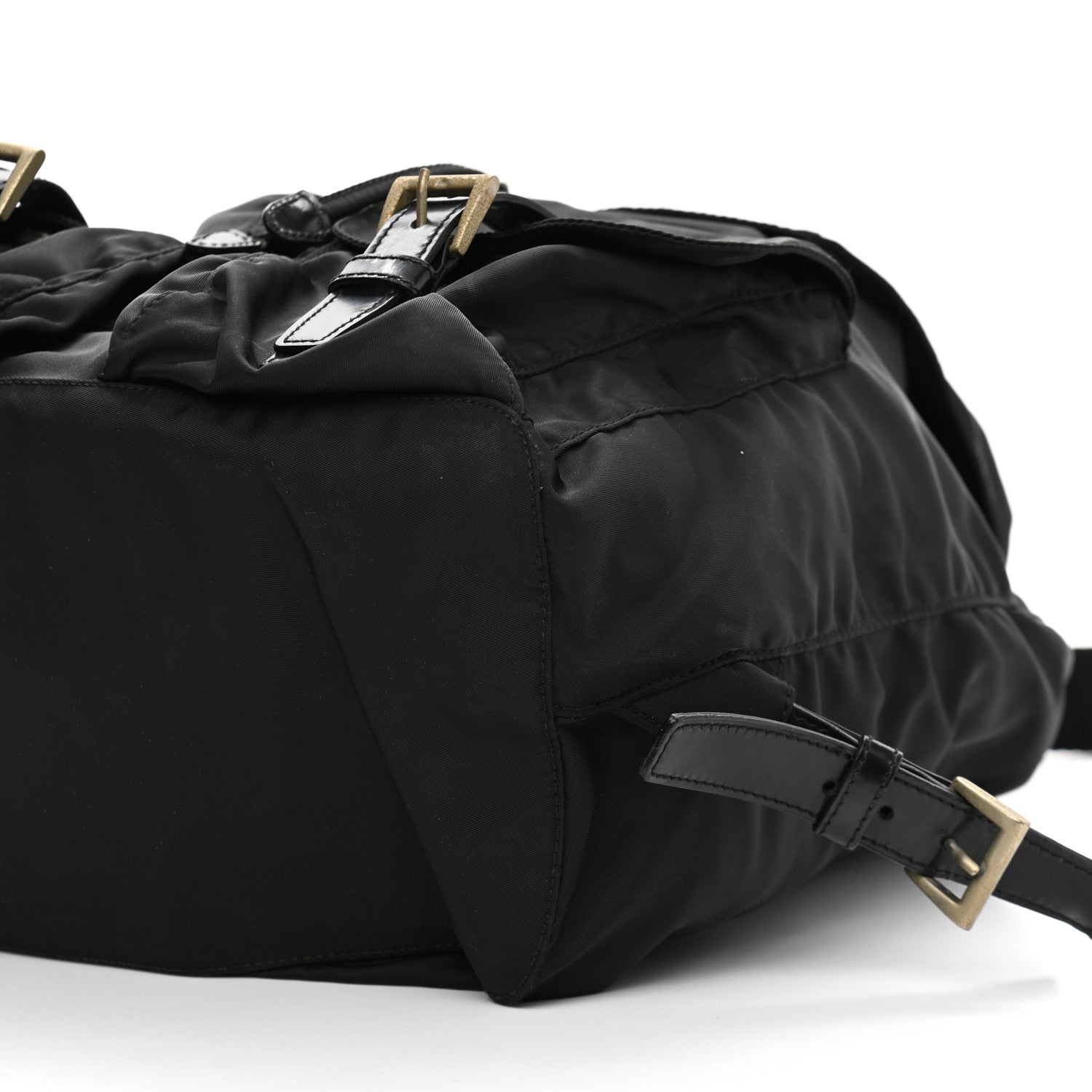 Prada Nylon Vela Medium Backpack Black 10 of 14