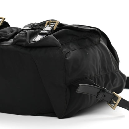 Prada Nylon Vela Medium Backpack Black 10 of 14