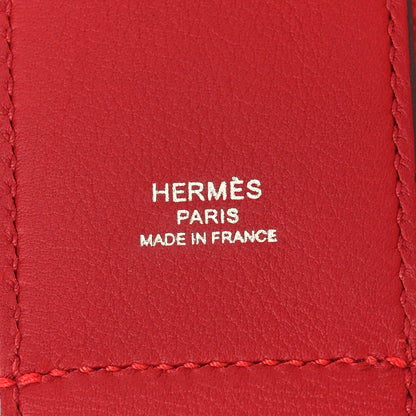 Hermes Swift Epsom Pocket Kelly Shoulder Strap Rouge Casaque Rouge de Coeur 5 of 6