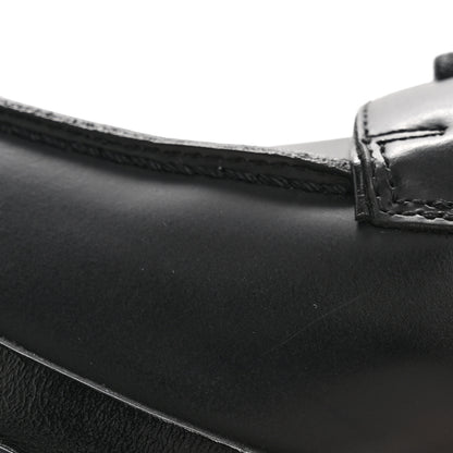 Hermes Glossed Calfskin First Oxford 37 Black 20 of 22