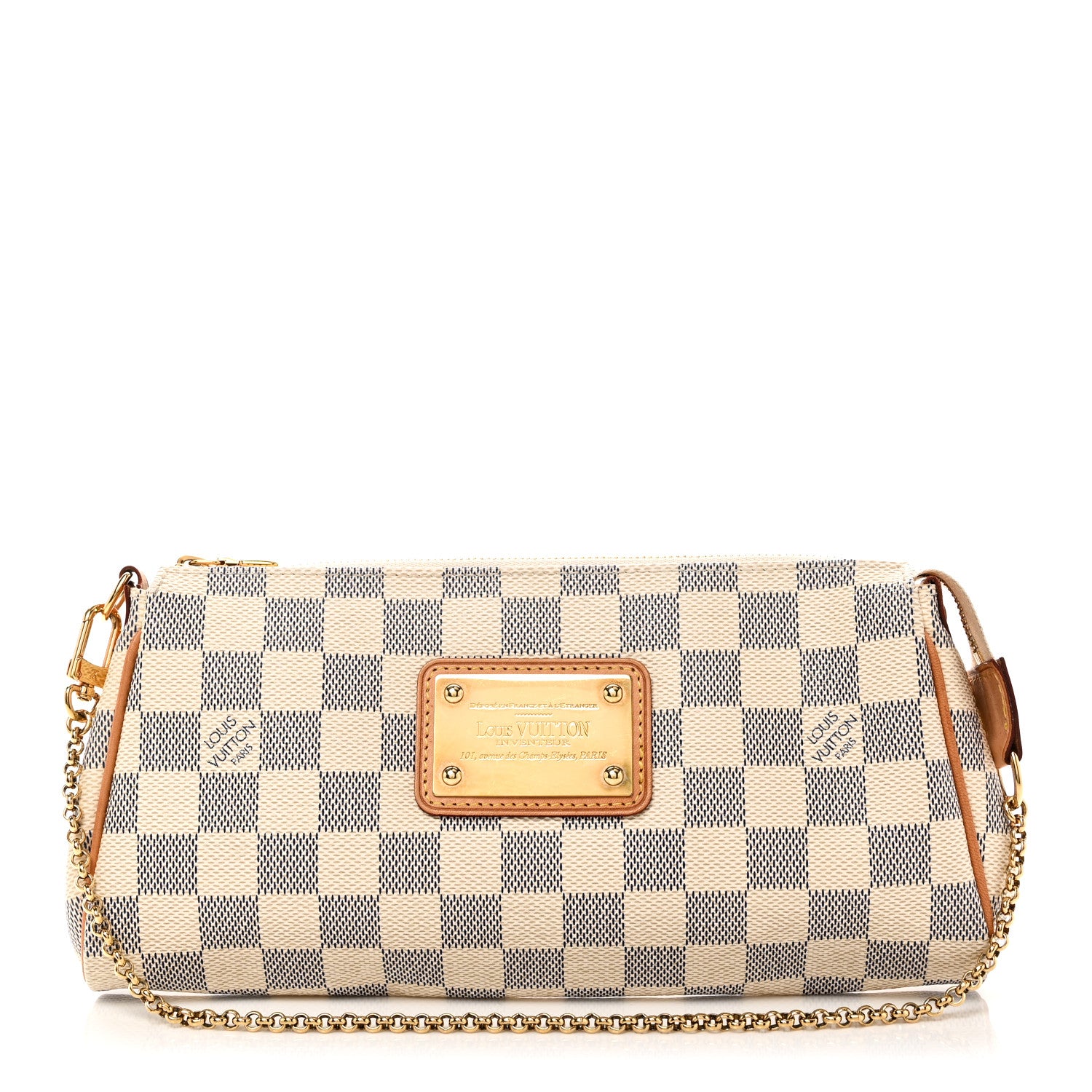 Louis Vuitton Damier Azur Eva Clutch 1 of 9