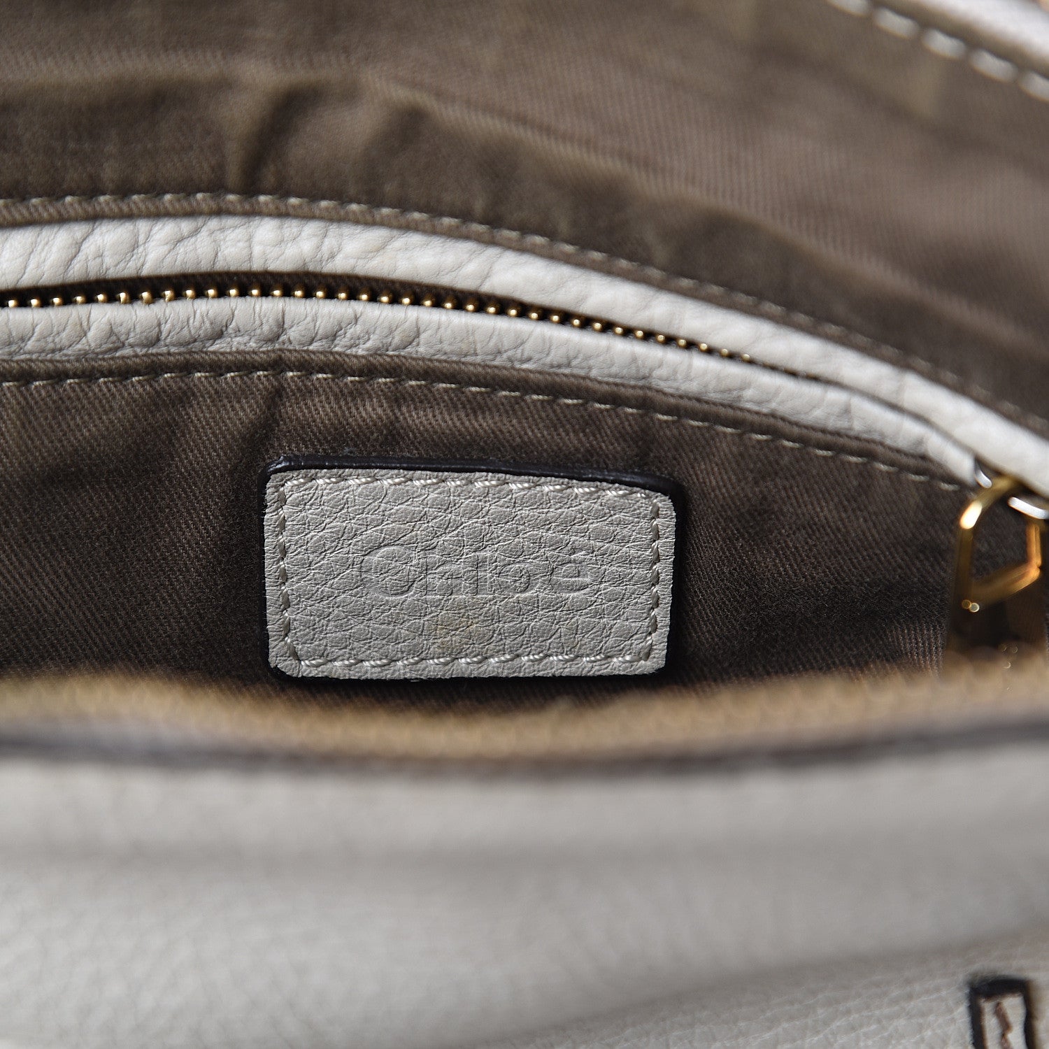 Chloe Calfskin Medium Marcie Satchel Dove 5 of 7