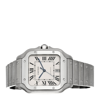 Cartier Stainless Steel 39.8mm Santos De Cartier Automatic Watch 2 of 4