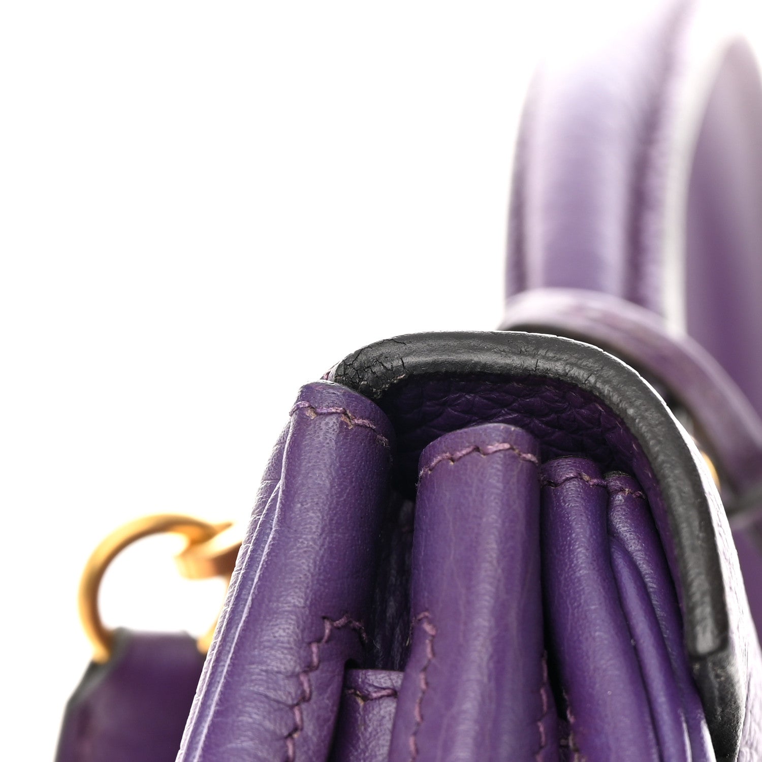 Hermes Taurillon Clemence Kelly Retourne 32 Crocus 16 of 16