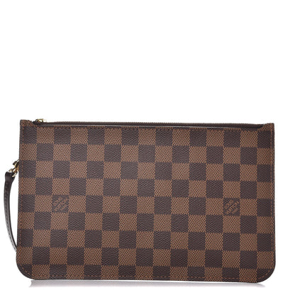 Louis Vuitton Damier Ebene Neverfull MM GM Pochette 1 of 8