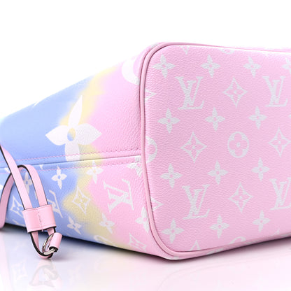 Louis Vuitton Monogram Escale Neverfull MM Pastel 9 of 11