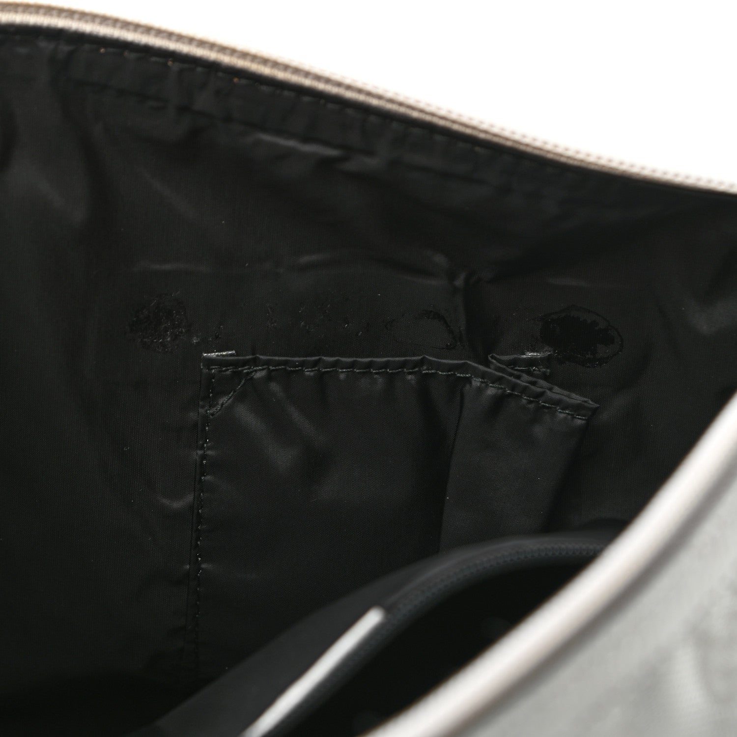 Gucci Monogram Small Boston Silver 8 of 10