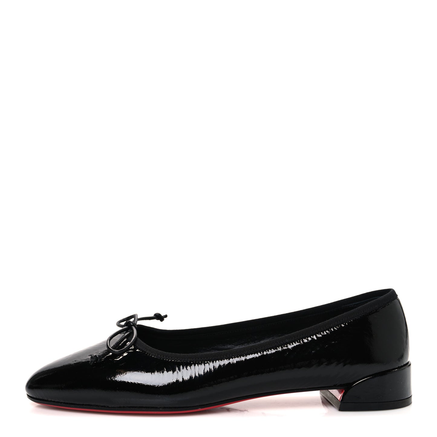 Patent Sweetie Jane Ballerina Flats 38 Black