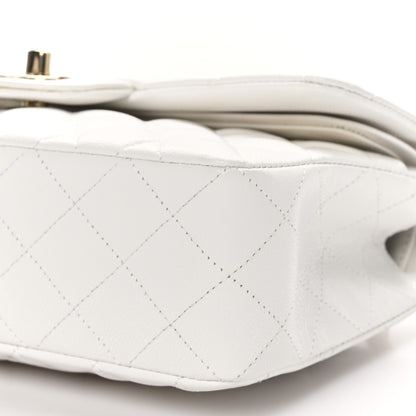 Chanel Caviar Quilted Small Double Flap White 10 of 11