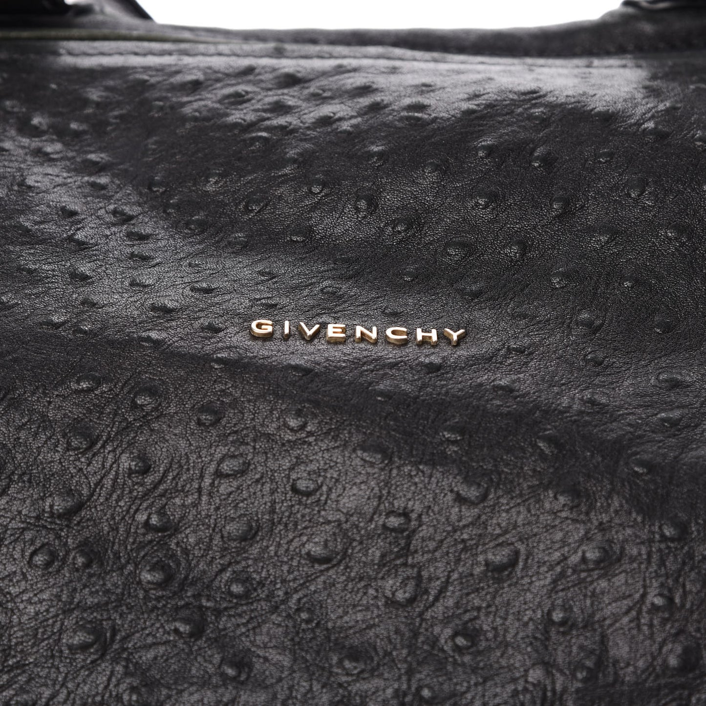 Ostrich Large Pandora Black