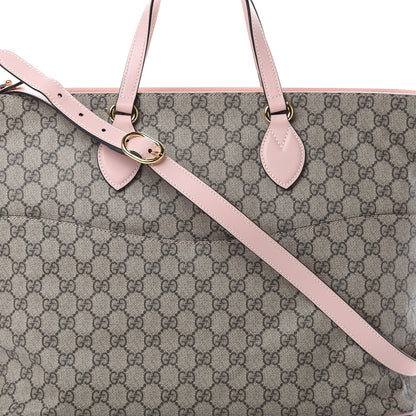 Gucci Soft GG Supreme Monogram Diaper Bag Pink 7 of 9