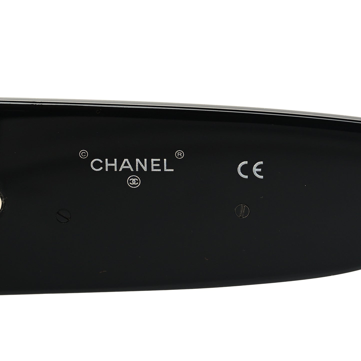 Acetate CC Logo Square Sunglasses 71472 Black