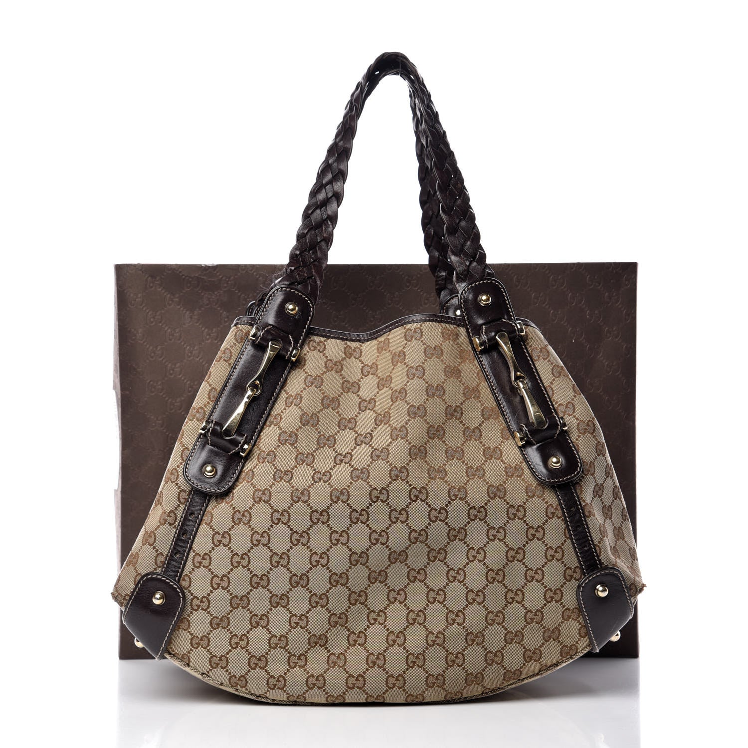 Gucci Monogram Medium Pelham Shoulder Bag Dark Brown 20 of 20