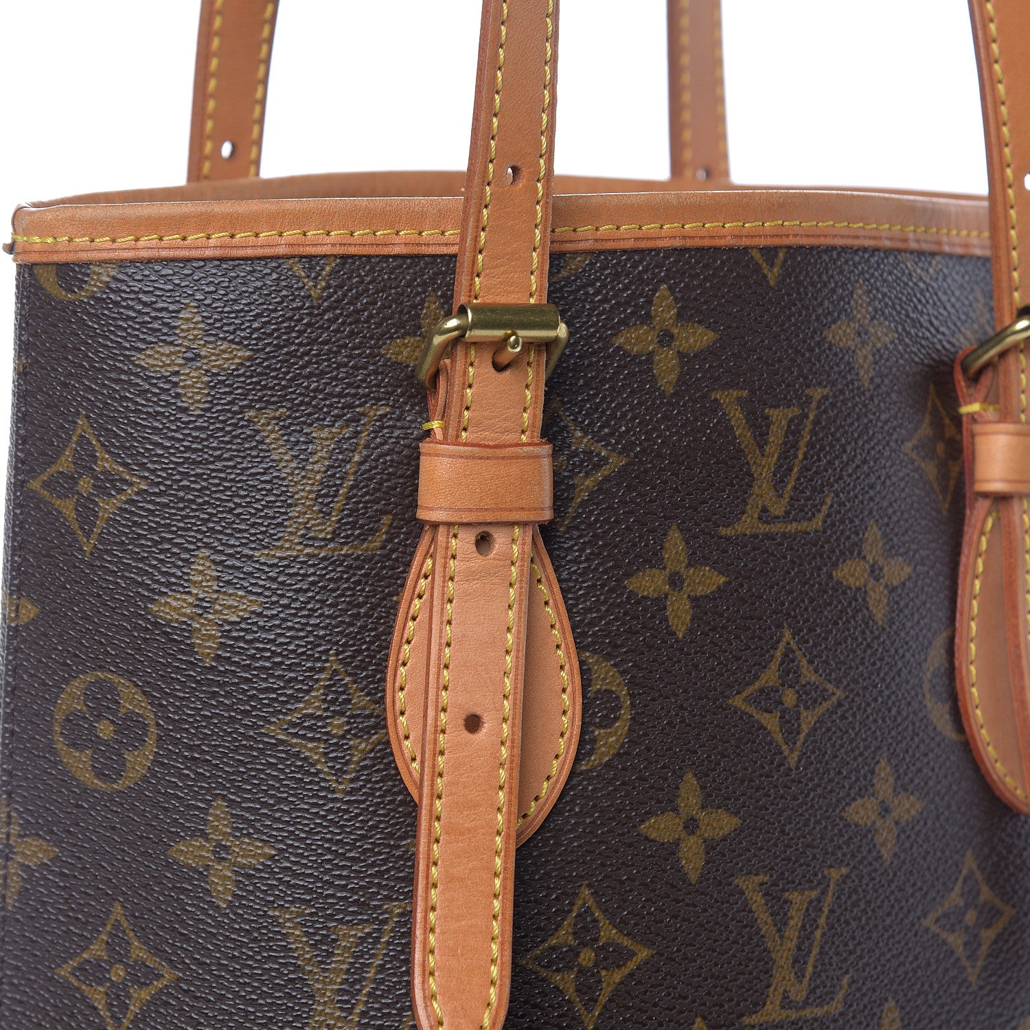 Louis Vuitton Monogram Petit Bucket 23 14 of 17