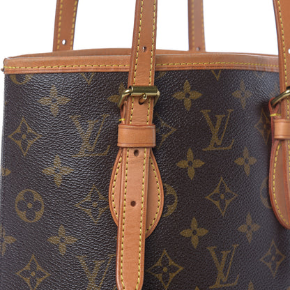 Louis Vuitton Monogram Petit Bucket 23 14 of 17