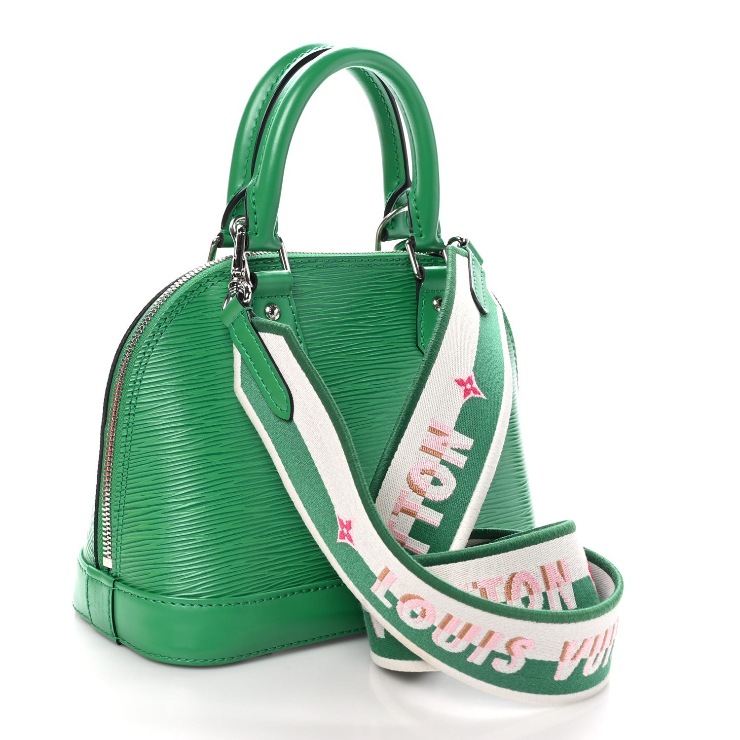 Louis Vuitton Epi Jacquard Alma BB Serpentine 3 of 9