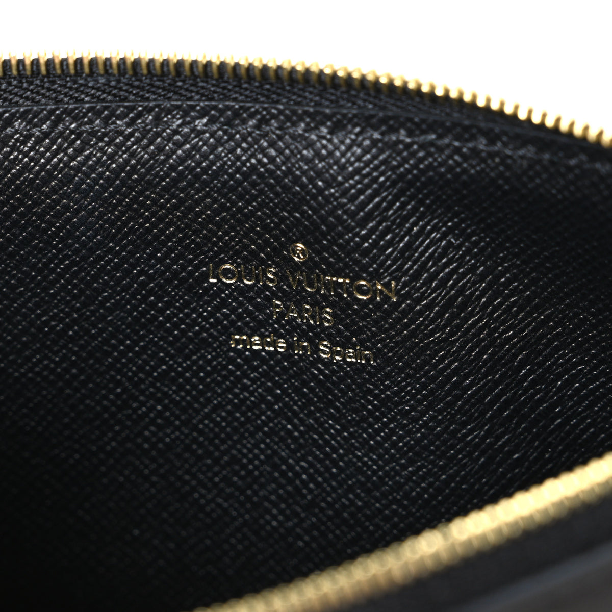 Louis Vuitton Monogram Slim Purse Black 6 of 7