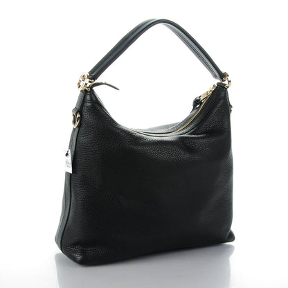Gucci Pebbled Calfskin Small Miss GG Hobo Black 3 of 7