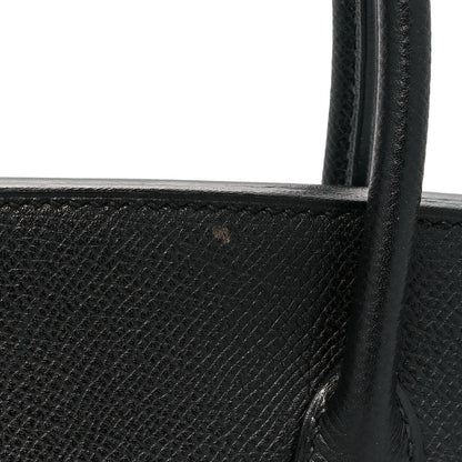 Hermes Epsom Birkin 25 Black 11 of 11